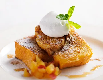 画像：おいものフレンチトースト