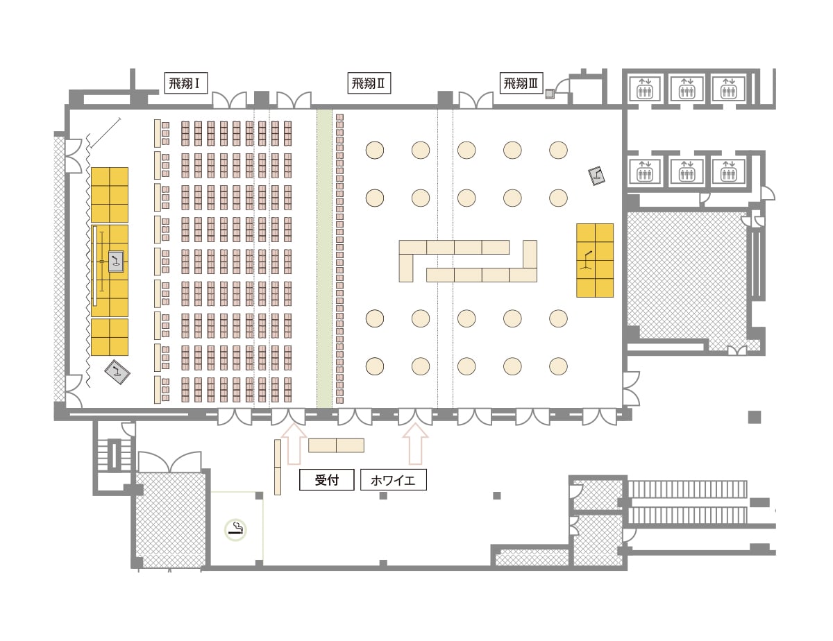 表彰式・レセプション【飛翔ⅠA or ⅢB】