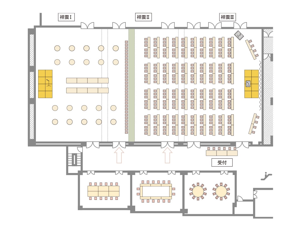 学術学会・分科会・パーティー【祥雲ⅠA or ⅢB】