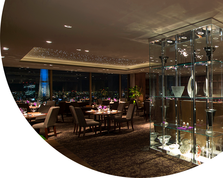 THE ASAKUSA DINING Chinese唐紅花 French蒔絵